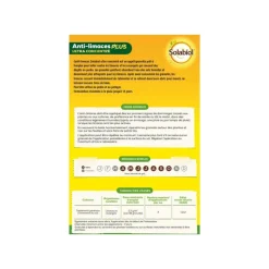 SOLABIOL - Solabiol anti-limaces & escargots ultra concentrés - 750g - résistant à la pluie - grande surface de traitement solimaplus750