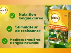 SOLABIOL - Solivy750 - engrais oliviers et figuiers - 750g - utilisable en agriculture biologique
