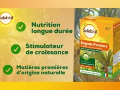 SOLABIOL - Sopalmy15 - engrais palmiers et plantes méditerranéennes - 1,5 kg - utilisable en agriculture biologique