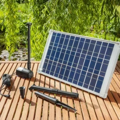 SOLAIREPRATIQUE - Kit pompe solaire bassin watersplash 1350l-20w