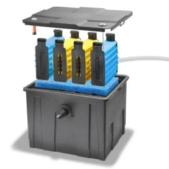 SOLAIREPRATIQUE - Kit pompe solaire bassin avec filtre premium 2500l-50w