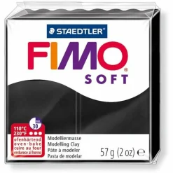 STAEDTLER - Pâte polymère 114 g - noir