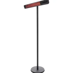 SUNRED - Chauffage sur pied royal diamond dark 2500 w noir