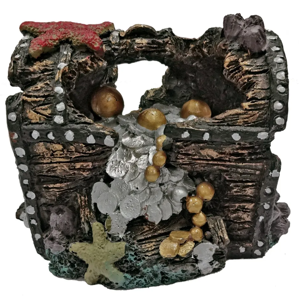 SUPERFISH - Décoration d'aquarium : trésor en résine - H.7,5cm
