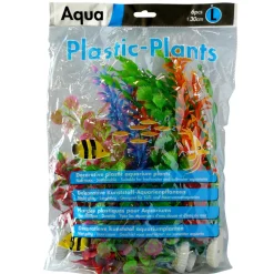SUPERFISH - Plantes plastiques pour aquariums 6 pièces - 30cm L