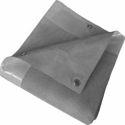 TECPLAST - Bâche carport micro-perforée tecplast mp460cp 3x5 m - grise - garantie 5 ans