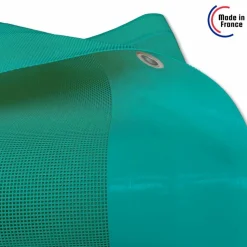 TECPLAST - Bâche carport micro-perforée tecplast mp460cp 3x5 m - verte - garantie 5 ans