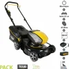 TEXAS - Tondeuse à gazon à batterie 40v incluse coupe 42cm texas razor 4200 li