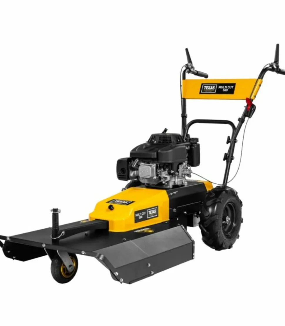 TEXAS - Tondeuse débroussailleuse professionnelle 58 cm, moteur 224 cc, 2 vitesses – texas multi cut 580tg