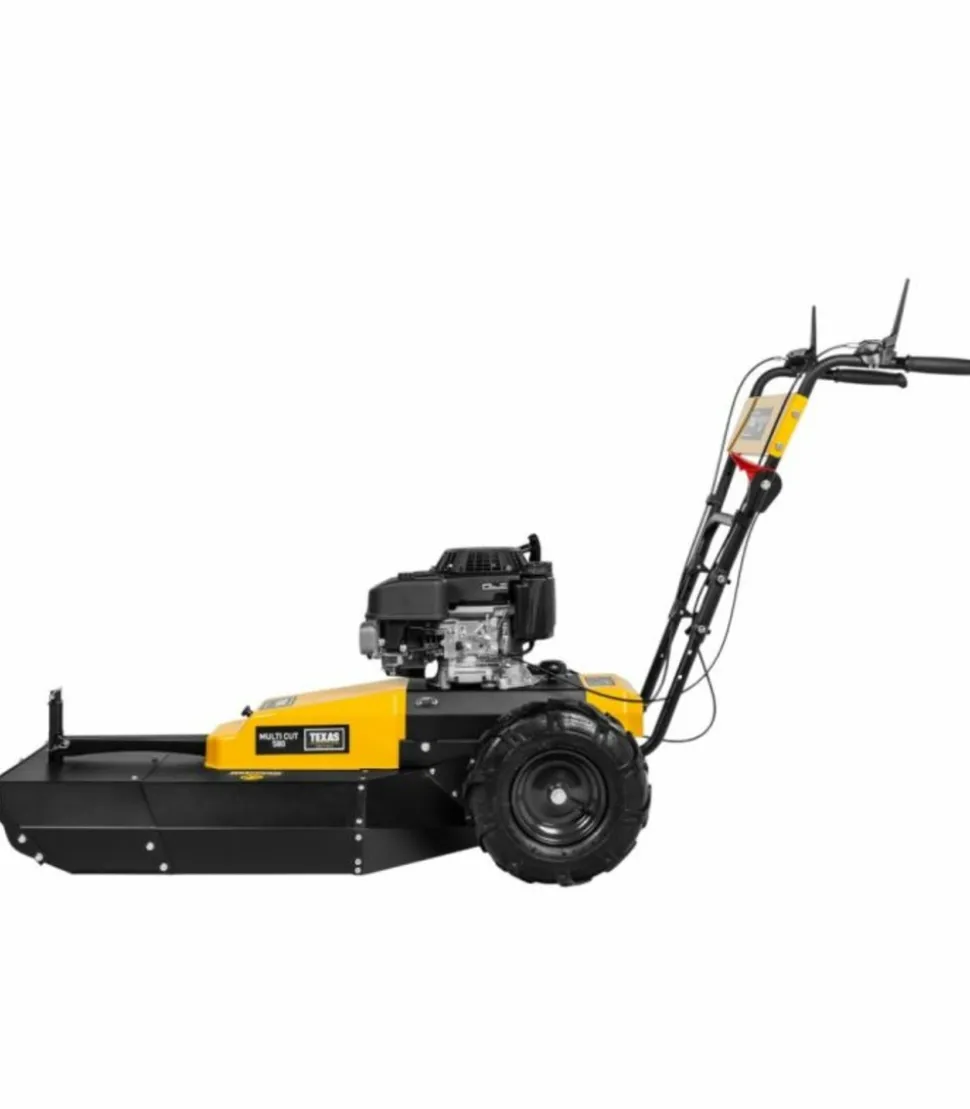 TEXAS - Tondeuse débroussailleuse professionnelle 58 cm, moteur 224 cc, 2 vitesses – texas multi cut 580tg