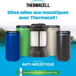 THERMACELL - Bouclier anti-moustiques recharge gaz x 4 /nc - thermacell