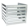 TIMBELA - Module d’extension pour le composteur timbela m800 - 91 x 91 x h85 cm / 704l - composteur de jardin en métal - bac à compost