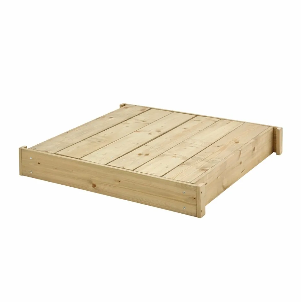 TP TOYS - Bac à sable bois fsc® avec bancs intégrés