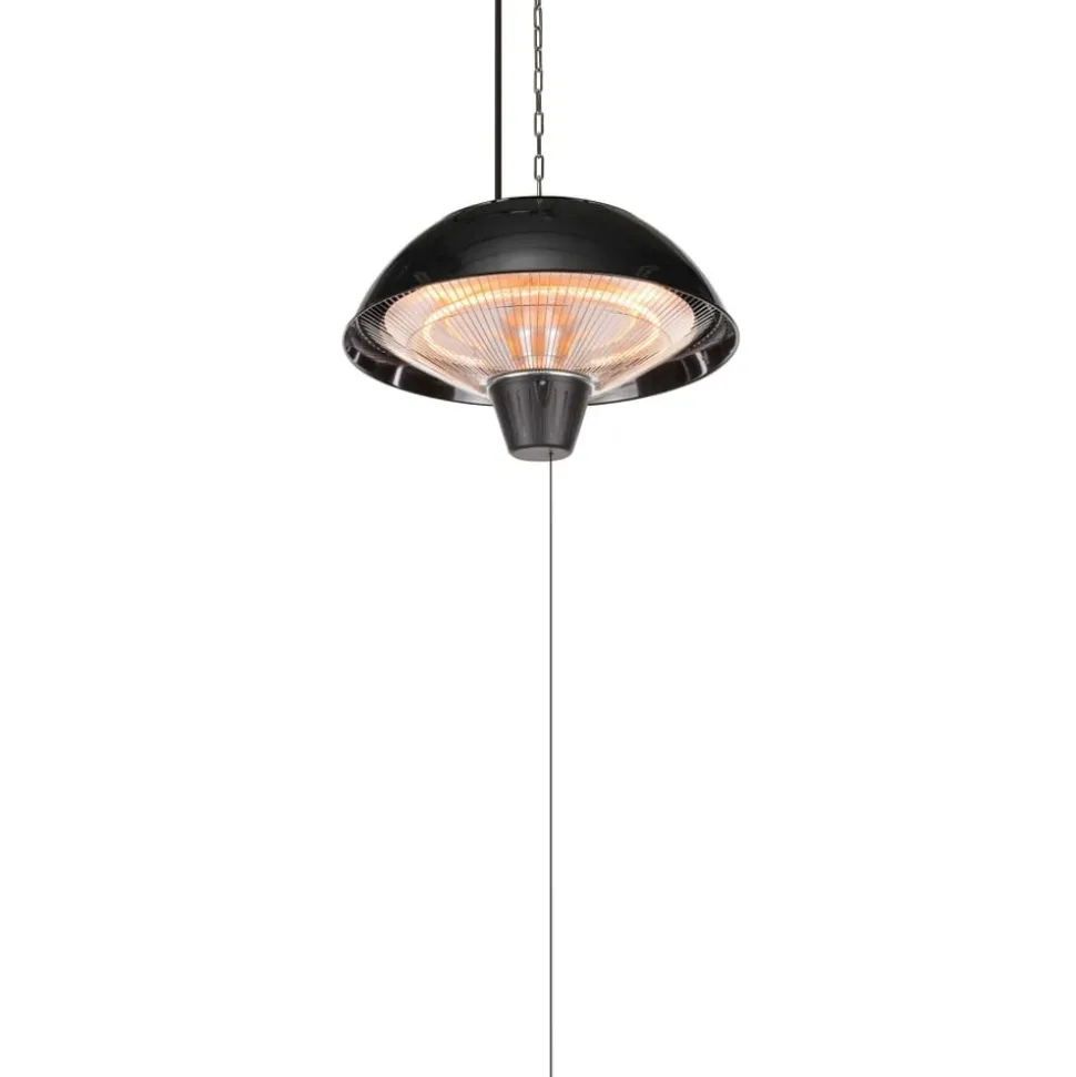 TRISTAR - Chauffage de patio suspendu ka-5273 1500 w halogène noir