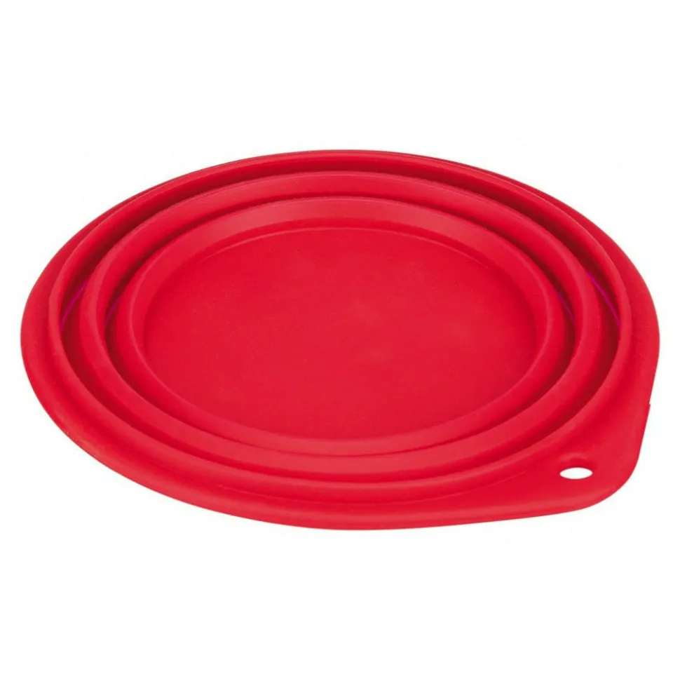TRIXIE - Gamelle pliable silicone écuelle de voyage, 2 litre pour chien couleur a