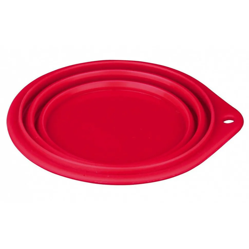 TRIXIE - Gamelle pliable silicone écuelle de voyage, 2 litre pour chien couleur a