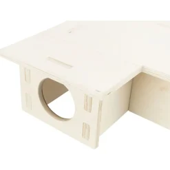 TRIXIE - Maison pour rongeurs à 3 chambres 25x10x25 cm bois