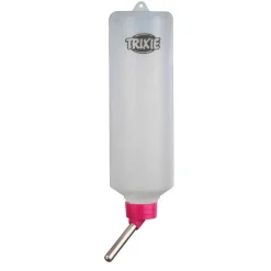 TRIXIE - Un biberon en plastique 450 ml. Avec support métal. Pour chinchillas, lapin