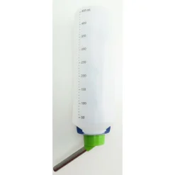 TRIXIE - Un biberon en plastique 450 ml. Avec support métal. Pour chinchillas, lapin