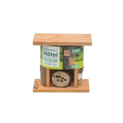 TRUFFAUT - Abri double à abeilles, en bois Douglas L.16 x P.7,5 x H.15 cm
