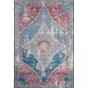UNAMOURDETAPIS - Tapis de salon 200x290 lyn11 meda 2 rouge, facile d'entretien