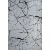 UNAMOURDETAPIS - Tapis de salon 200x290 lyn11 marb gris, facile d'entretien
