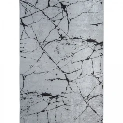 UNAMOURDETAPIS - Tapis de cuisine 120x170 lyn11 marb gris, facile d'entretien