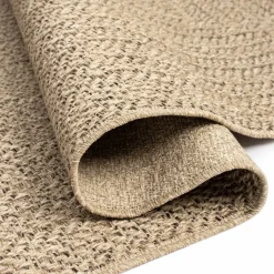 UNAMOURDETAPIS - Tapis extérieur intérieur 60x90 lyn13 rezy aspect jute ton sur ton