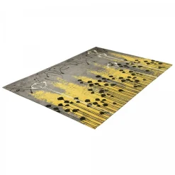 UNAMOURDETAPIS - Tapis salon 200x280 joln gris , tapis en coton