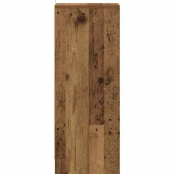 VIDAXL - Armoire à chaussures vieux bois 32x35x92 cm bois d'ingénierie