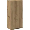 VIDAXL - Armoire de salle de bain murale chêne artisanal 32x20x67 cm
