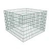 VIDAXL - Bac à compost carré en maille de jardin 100 x 100 x 70 cm