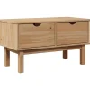 VIDAXL - Banc de couloir otta 80x40x45 cm bois de pin massif