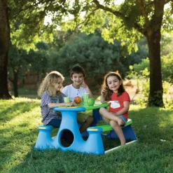 VIDAXL - Banc de pique nique pour enfants 89,5x84,5x48 cm polypropylène
