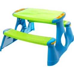 VIDAXL - Banc de pique nique pour enfants 89,5x84,5x48 cm polypropylène