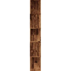 VIDAXL - Bibliothèque vieux bois 45x24x159 cm bois d'ingénierie