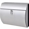 VIDAXL - Boîte aux lettres en acier inoxydable