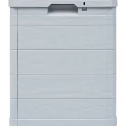VIDAXL - Boîte de rangement de jardin 90 l gris clair