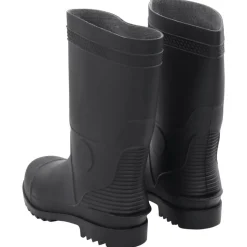 VIDAXL - Bottes de pluie noir taille 43 pvc