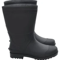 VIDAXL - Bottes de pluie noir taille 41 pvc