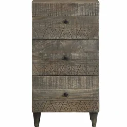 VIDAXL - Buffet 40x33x75 cm bois massif de manguier