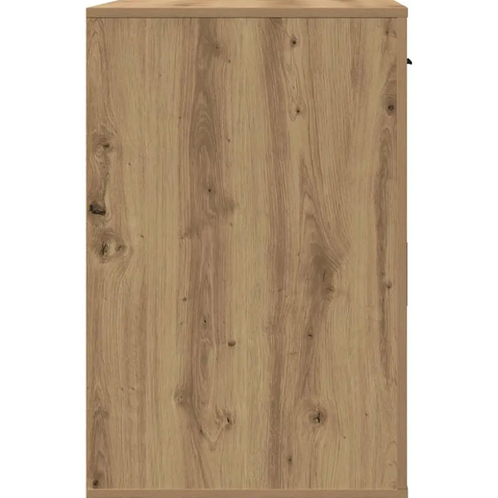 VIDAXL - Bureau chêne artisanal 100x49x75 cm bois d'ingénierie