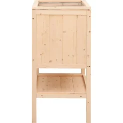 VIDAXL - Cage à hamster 55x40x80 cm bois massif de sapin