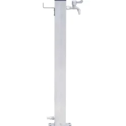 VIDAXL - Colonne à eau de jardin 60 cm acier inoxydable carré