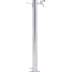 VIDAXL - Colonne à eau de jardin 40 cm acier inoxydable rond