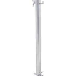 VIDAXL - Colonne à eau de jardin 40 cm acier inoxydable rond