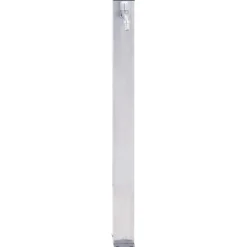 VIDAXL - Colonne à eau de jardin 40 cm acier inoxydable carré