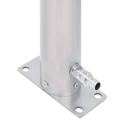 VIDAXL - Colonne à eau de jardin 80 cm acier inoxydable rond