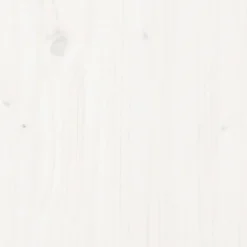 VIDAXL - Composteur blanc 80x80x78 cm bois massif de pin