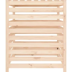 VIDAXL - Composteur 82,5x82,5x99,5 cm bois massif de pin